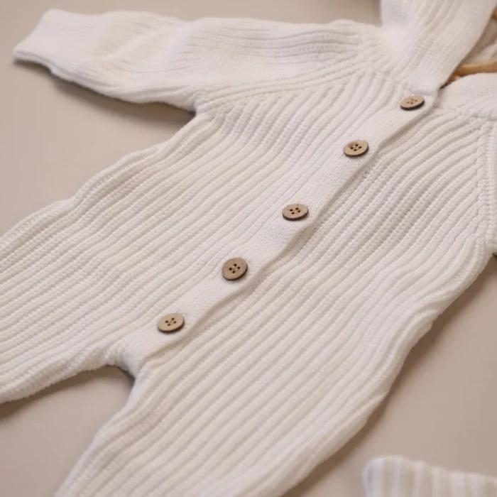 white_knit_bunny_romper_buttons_detail white_knit_bunny_romper_buttons_detail