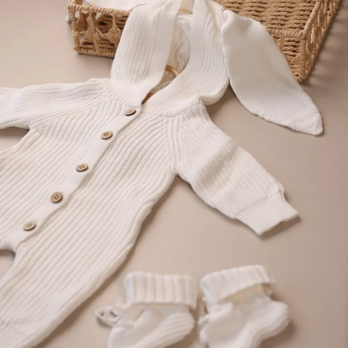 white_knit_bunny_romper_set white_knit_bunny_romper_set